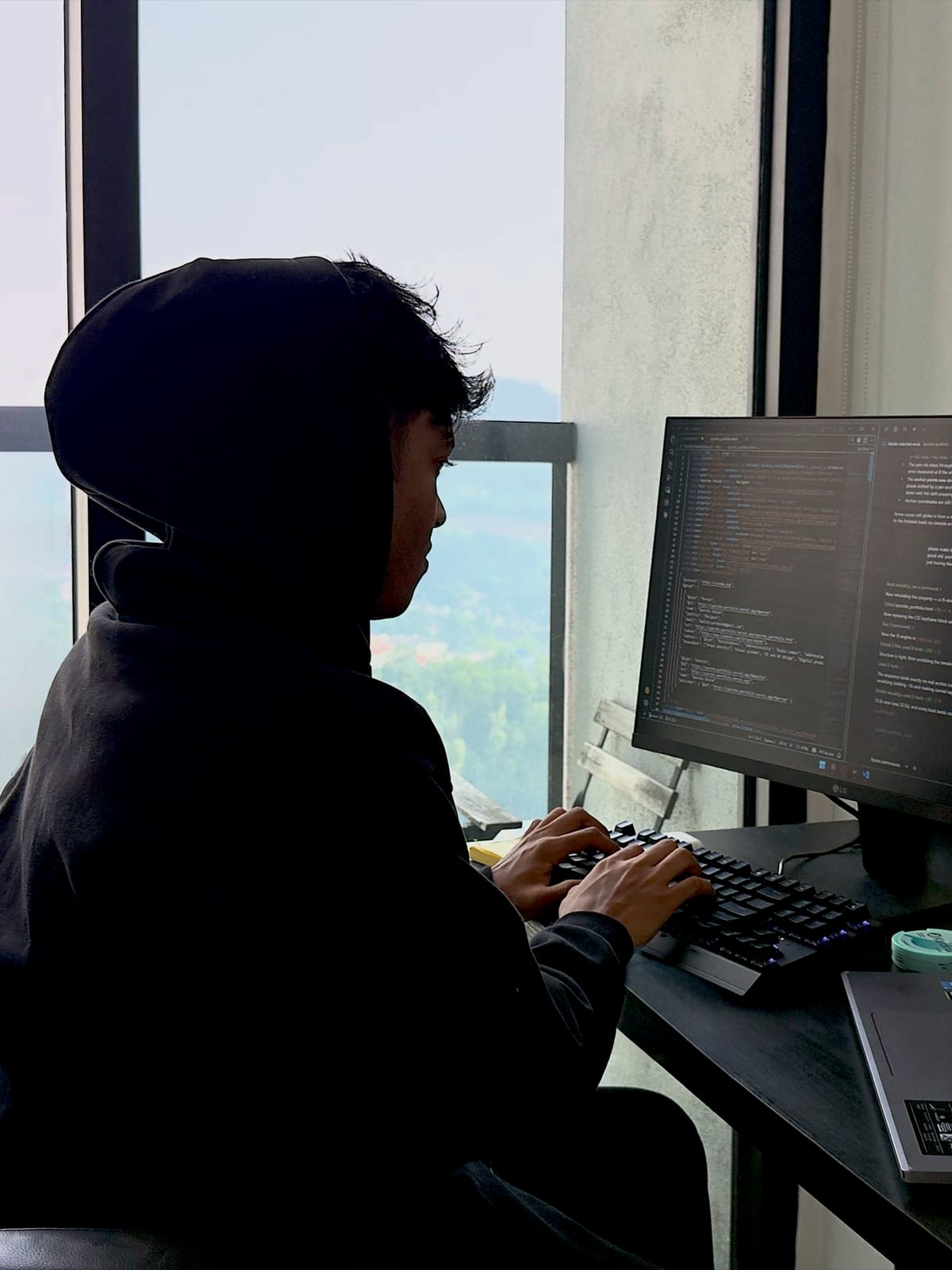 Sporsho Shaiok at work